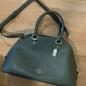 Coach Olive Leather Satchel